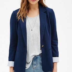 Navy blue blazer